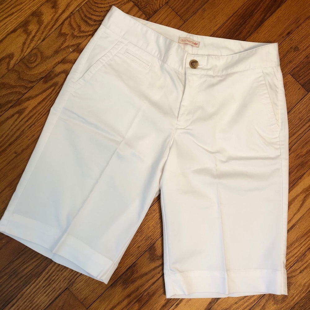White Shorts